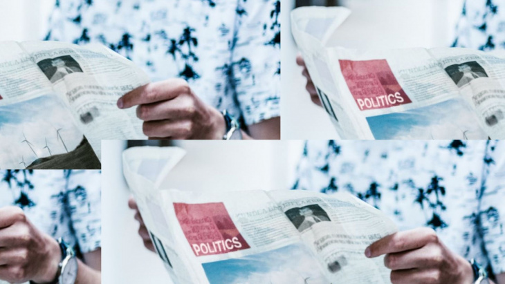 femme lecture journal