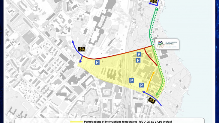 Plan des restrictions de circulation 