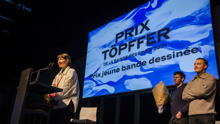 Cassandre Tornay, lauréate du Prix Töpffer de la jeune bande dessinée 2021