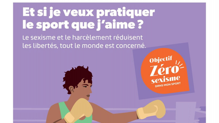 texte campagne femme pratiquant la boxe