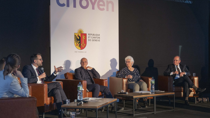 Rencontre du Forum Citoyen avec M. Antonio Hodgers et M. Serge Dal Busco, conseillers d'Etat