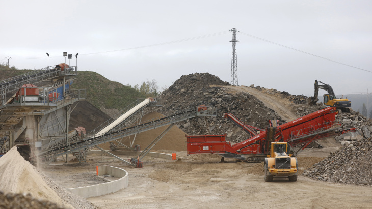 Exploitation du gravier