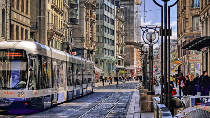 Rue commerciale Genève