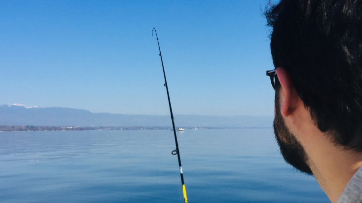 Pêche sur le Léman 