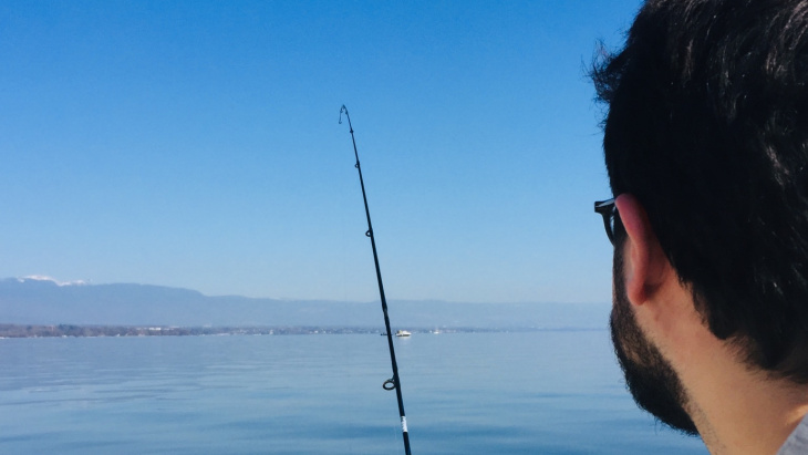 Pêche sur le Léman 