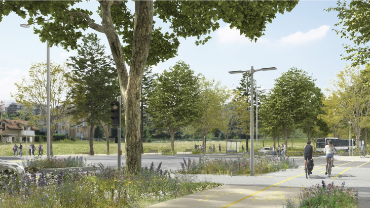 Illustration du boulevard des Abarois 