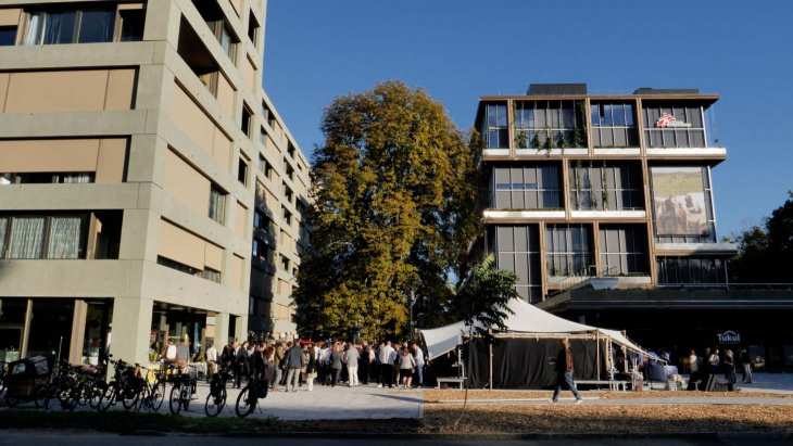 Inauguration de la nouvelle Cité internationale du Grand Morillon