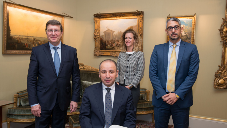 Visite de courtoisie de S.E. Monsieur Naser Abdullah H. M. Alhayen, représentant permanent l'Etat du Koweït auprès de l'ONU à Genève