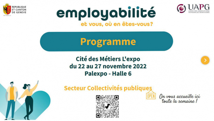 cité-métiers.ch : découvrez le programme du stand employabilité !