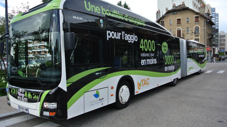 Bus de haut niveau de service (BHNS) à Annemasse Agglo