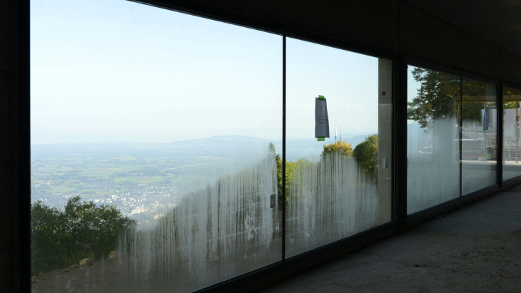 Un des futurs restaurants à la gare supérieure du Téléphérique du Salève