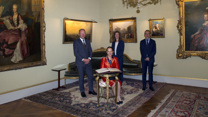 Visite de courtoisie de S.E. Madame Francisca E. Méndez Escobar, Représentante permanente du Mexique auprès de l'ONU à Genève