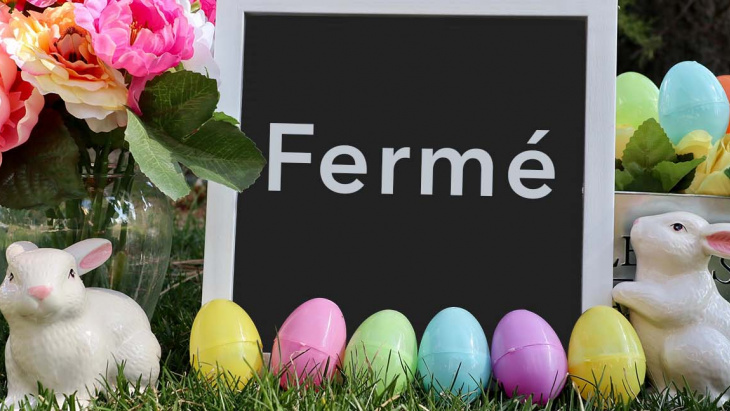 Pâques : fermeture des bureaux de l'OCE