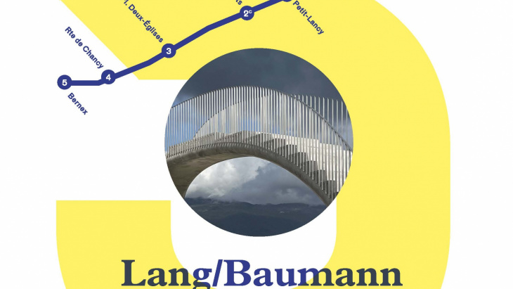 art&tram trouve son point d'orgue à Bernex avec une œuvre des artistes Lang/Baumann