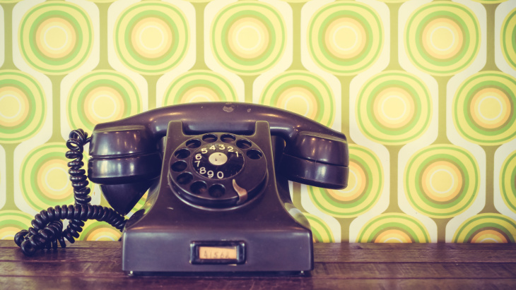 téléphone vintage