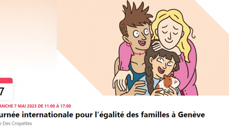 invitation journée pour l'égalité des familles LGBTIQ+
