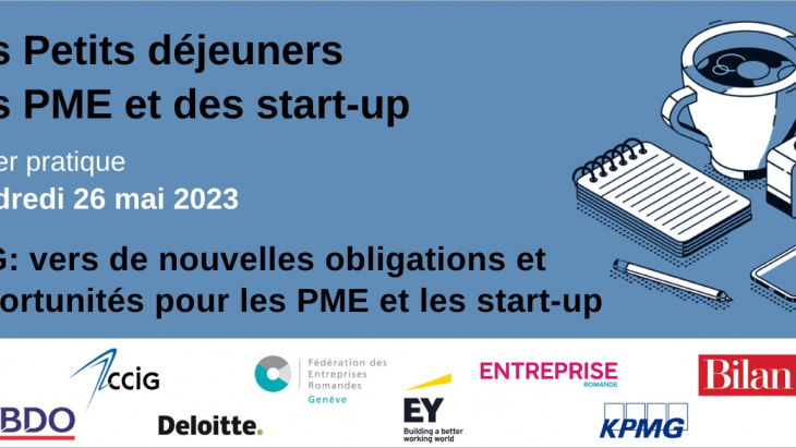Petit déjeuner des PME et des start-up (mai 2023)