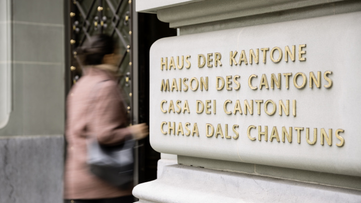 La Maison des cantons, où se trouvent les bureaux de la Fondation pour la collaboration confédérale  - Photographie : Simon Ianelli