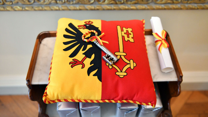 Déjeuner de changement de présidence du Conseil d'Etat (mai 2023)