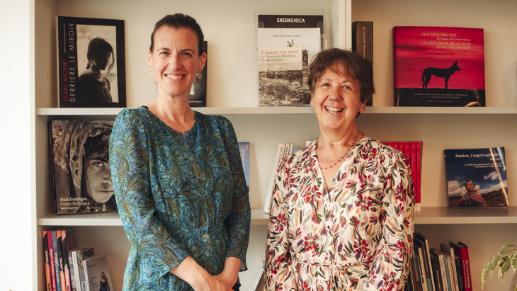 Anne de Riedmatten / María Jesús Alonso Lormand - Crédit : Nadia Oulaby/SSI