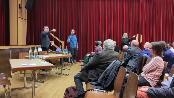 Table ronde dans le cadre de la concertation sur le secteur de la Susette