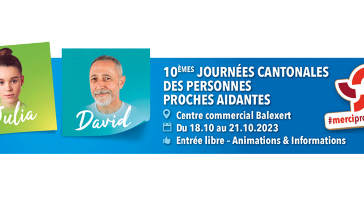 Bandeau : 10èmes journées cantonales des personnes proches aidantes