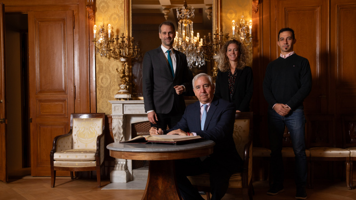 Visite de courtoisie de S.E. Monsieur l'Ambassadeur Federico Villegas, représentant permanent de la République argentine auprès de l'ONU à Genève