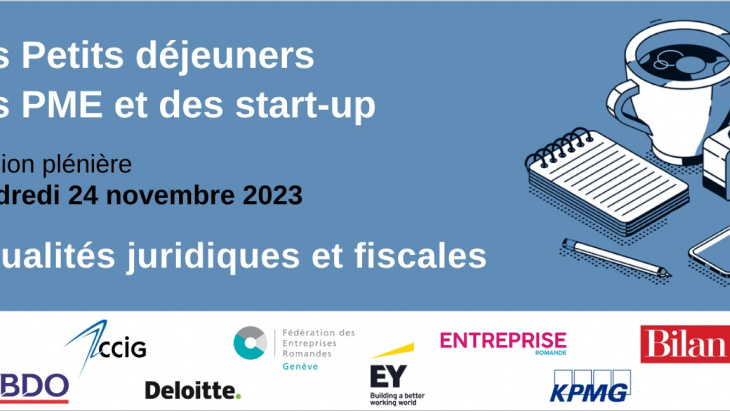 Petit déjeuner des PME et des start-up (novembre 2023)