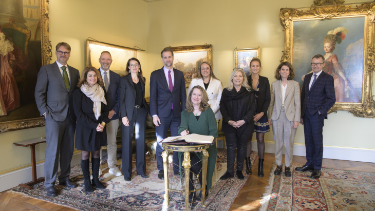 Déjeuner de courtoisie en l'honneur de Madame Amy Pope, directrice générale de l'Organisation internationale pour les migrations (OIM), à l'occasion de sa prise de fonction