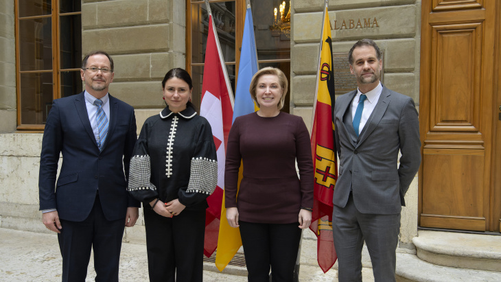 Visite de courtoisie Madame Iryna Vereshchuk, Vice-Première Ministre d'Ukraine
