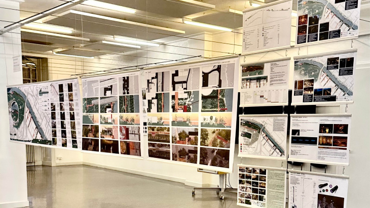  Projets des MEP pour la création du nouveau tronçon de la Voie Verte d'agglomération © Etat de Genève