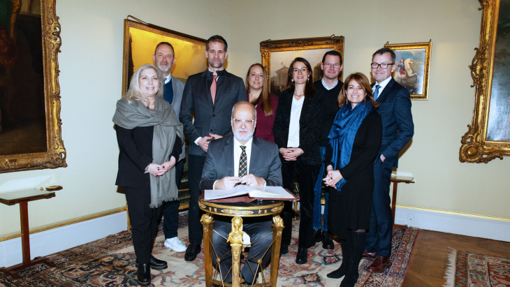 Déjeuner de courtoisie du Conseil d'Etat en l'honneur de Monsieur Alexandre Fasel, Secrétaire d'Etat du Département fédéral des affaires étrangères