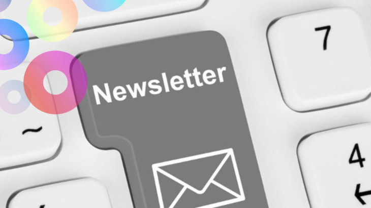 clavier avec touche Newsletter