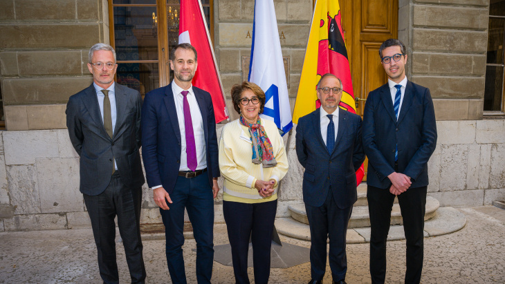 Visite de Madame Bariza Khiari, présidente de l'Alliance internationale pour la protection du patrimoine dans les zones en conflit (ALIPH)