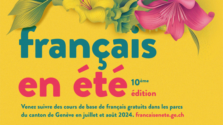 La 10e édition de « français en été » débute le 1er juillet prochain