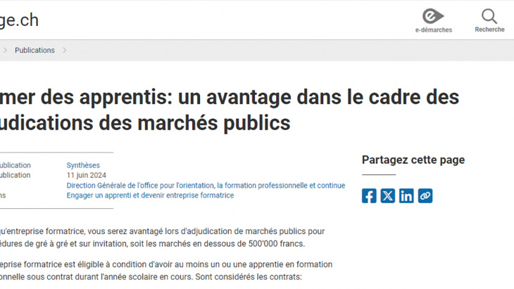  A chaque public-cible sa page et son canal d'information 