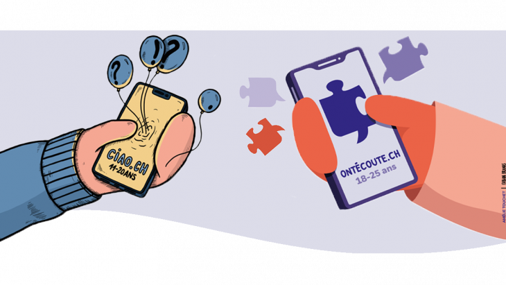 Illustration campagne sur les phénomènes de harcèlement