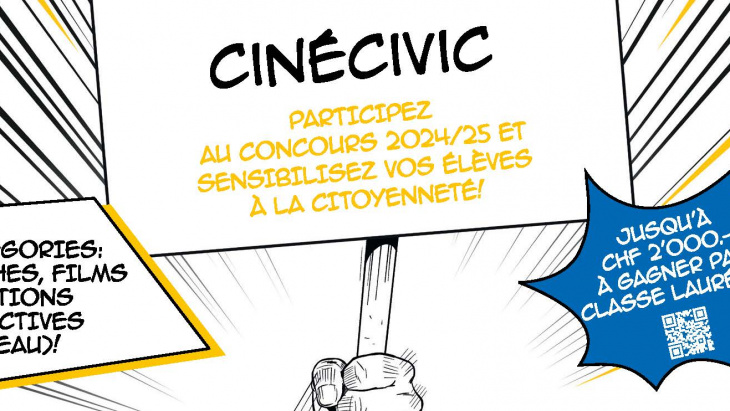 Participez au concours CinéCivic 2024-25!