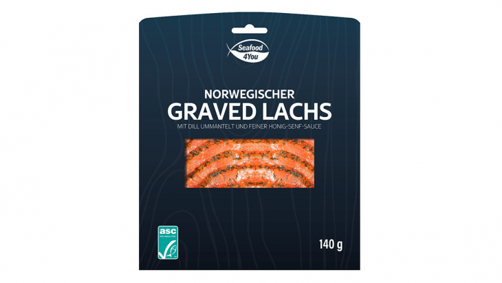 Gravlax (saumon cru mariné) de la marque Seafood 4You