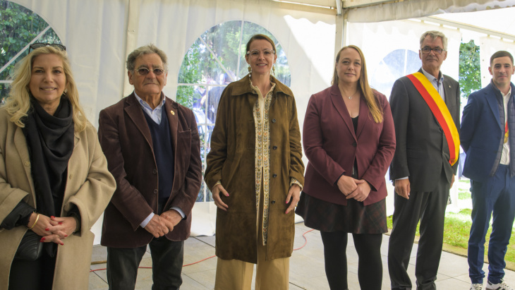 Réception offerte aux membres de la communauté internationale à l'occasion de la 61e Fête des vendanges de Russin