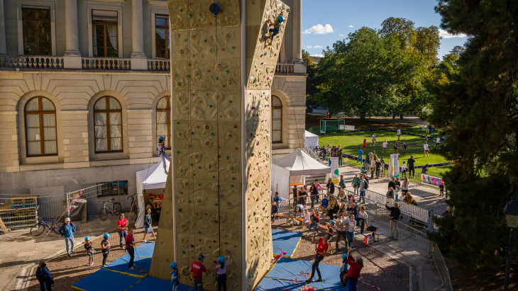 Fête du sport, toujours un succès. Crédit: Etat de Genève/Cellence