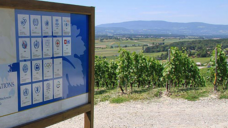 La Vigne des Nations du Vignoble de l'Etat de Genève
