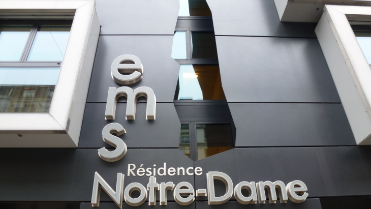 Façade de l'EMS Notre-Dame