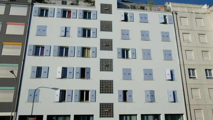 Façade d'un immeuble