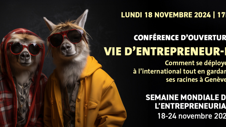 Conférence d'ouverture de la Semaine mondiale de l'entrepreneuriat 2024