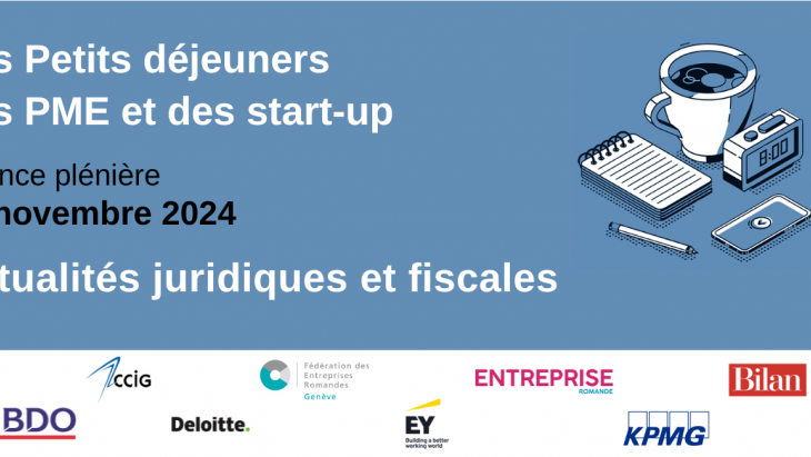 Petit déjeuner des PME et des start-up (novembre 2024)