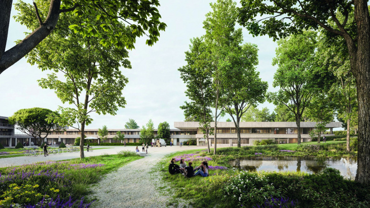 Projet d'architecture de l'extension de Lullier