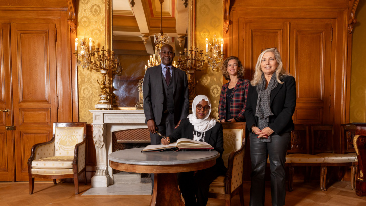 Visite de courtoisie de S.E. Madame Fouzia Abdirahman Abass, Ambassadrice de la République du Kenya en Suisse