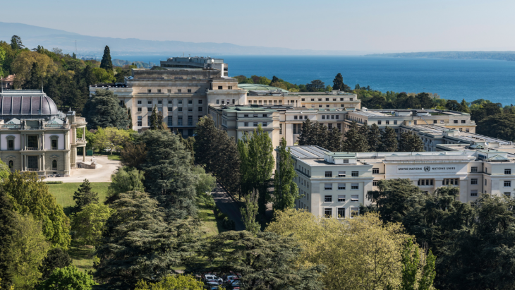 Vue du Palais des Nations © Luca Fascini