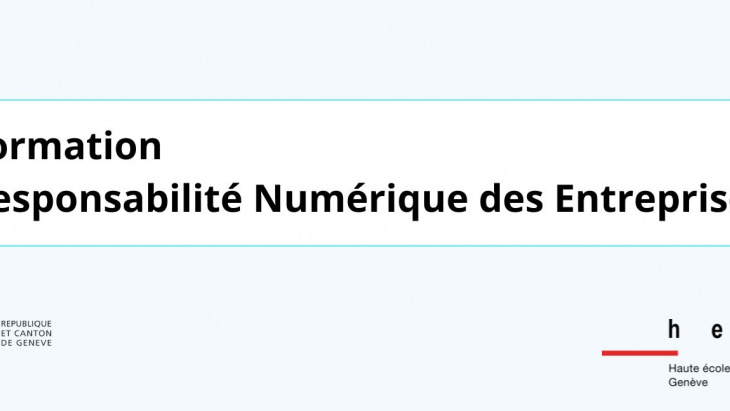 Formation Responsabilité numérique des entreprises (RNE)